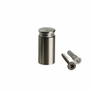 Abstandshalter Edelstahl schraubbar in 4 Größen - Pogeez<br>- Durchmesser 15 mm <br>- Plattenstärke 3-12mm <br>- Plattenbohrung 11mm<br>- WA 10, 15, 20, 25 mm <br>- Sonderbau ab 100Stck