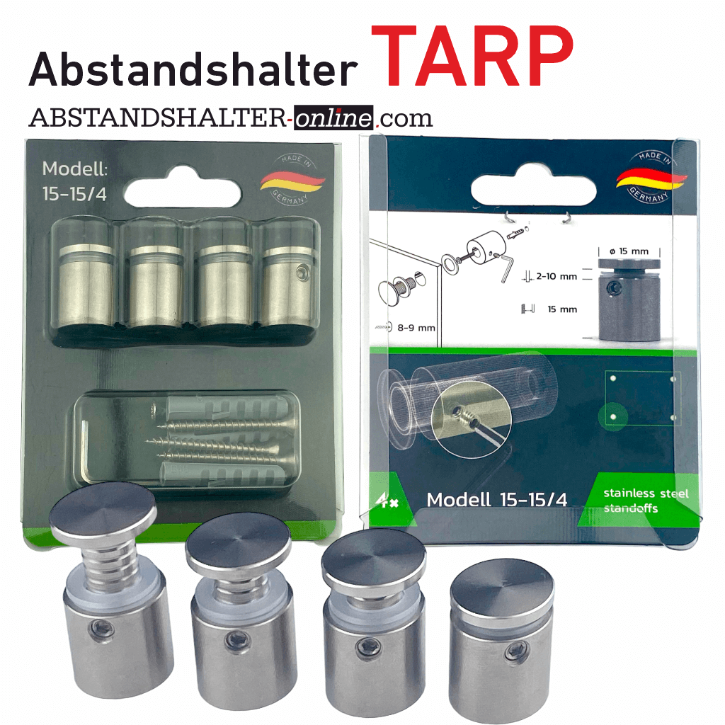 Abstandshalter edelstahl tarp 176