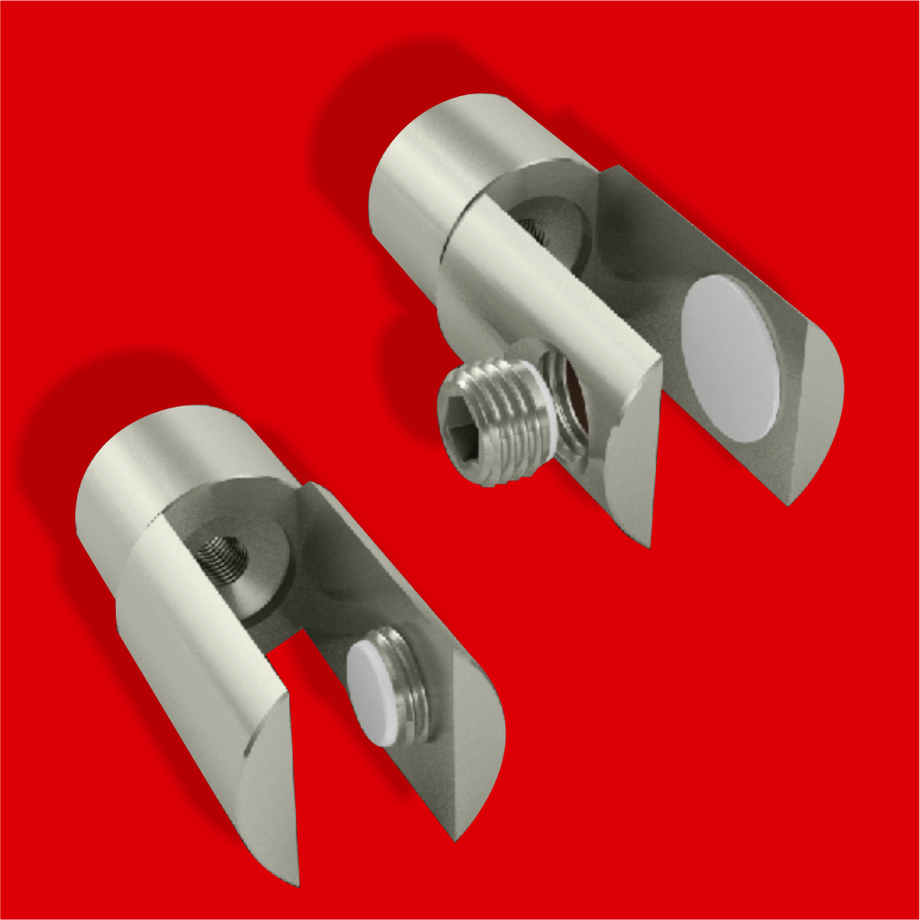 Fahnenschildhalter Valle für Plattenstärke bis 8 mm