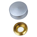 Schraubenkappen Besdorf Matt verchromt 17