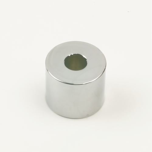 Distanzhülsen Glanz verchromt 123