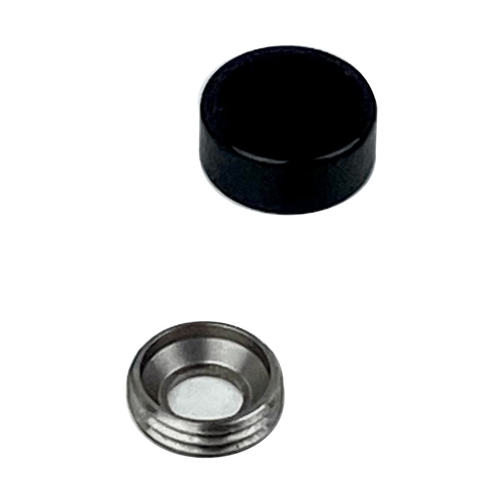 Schraubenkappen Gettorf schwarz 14