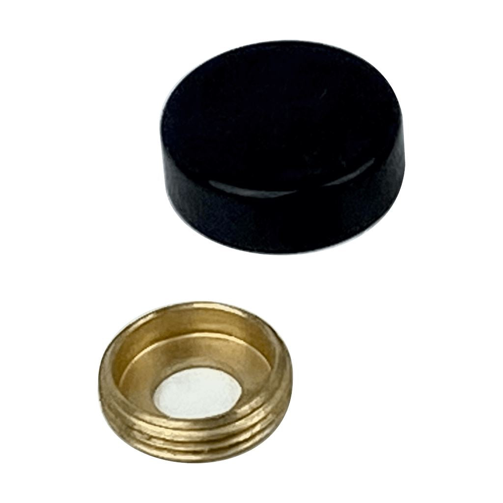 Schraubenkappen Gettorf schwarz 19