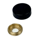 Schraubenkappen Gettorf schwarz 19