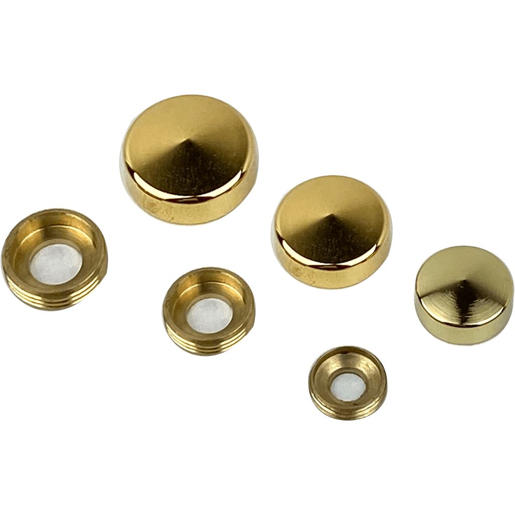 Schraubenkappen Besdorf Gold glänzend 1