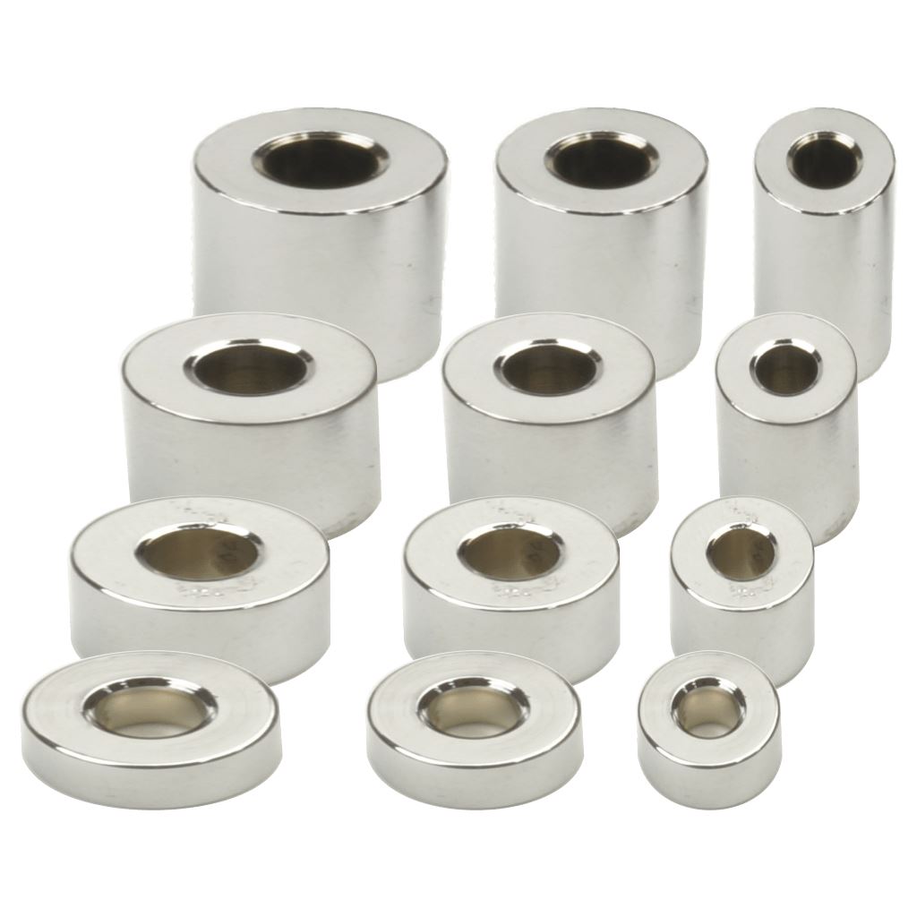 Distanzhalter Glanz verchromt 1