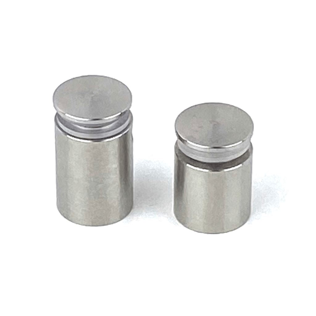 Abstandshalter mit Madenschraube - Ø 15 mm WA: 15 oder 20 mm aus Edelstahl - Bosau Abstandshalter Bosau mit Inbus Klemmbereich 2-5mm abstandshalter-online.com