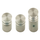 Abstandshalter mit Madenschraube und Linksgewinde M6 - WA: 15 / 25 mm, Ø 13 mm aus Edelstahl