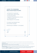 Laserfolien für Türschilder mit 2 Bohrungen 1101