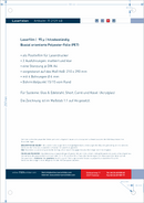 Laserfolie für Türschilder mit 4 Bohrungen 11088