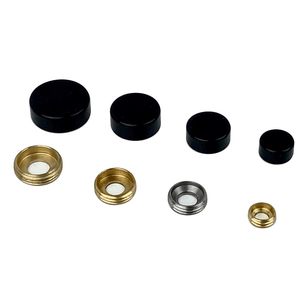 Schraubenkappen schwarz Gettorf  1