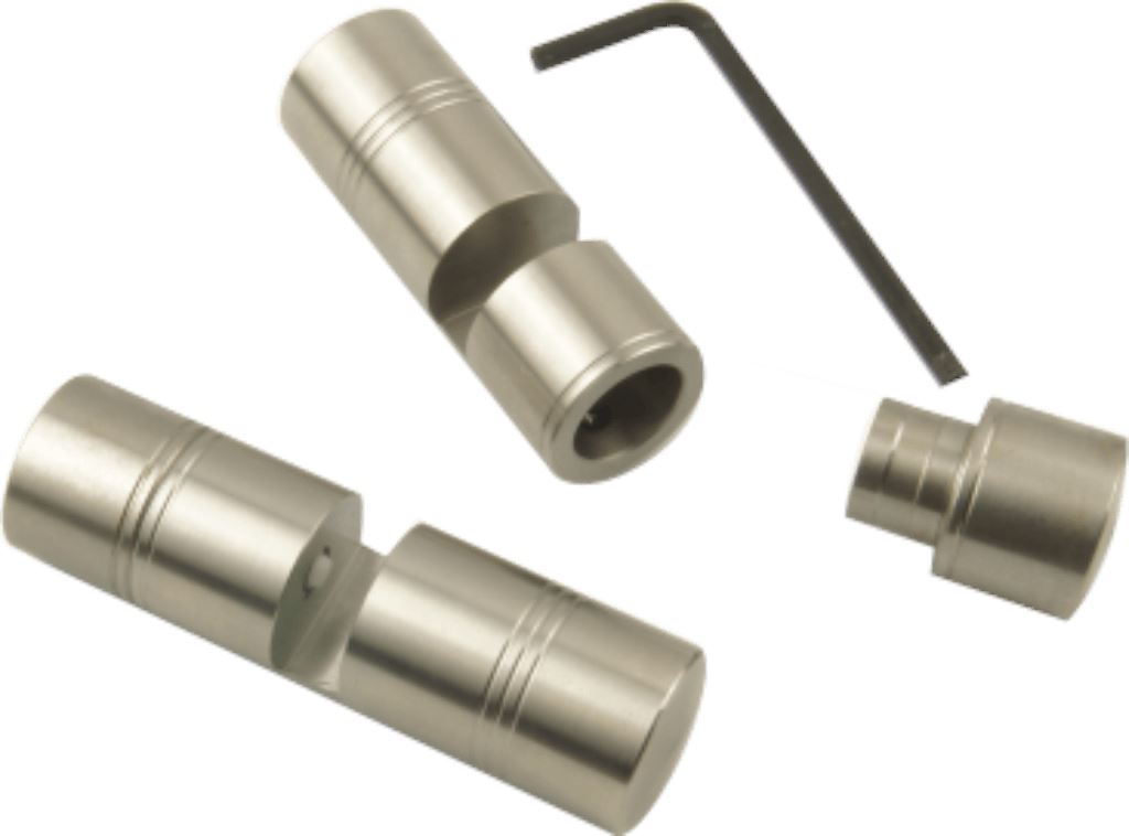 Tischaufstellerhalter Hamberge zum Klemmen von unten (1 Stück) für Scheiben von 3-6 / 6-10