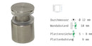 Abstandshalter Wiemerstedt mit Linksgewinde 24