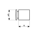Abstandshalter edelstahl fie 144