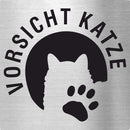 Piktogramm Vorsicht Katze aus Edelstahl Piktogramm Vorsicht Katze  