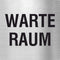 Pikto Warteraum Edelstahl Piktogramm Warteraum www.abstandshalter-online.com/ 70x70mm 