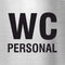 Piktogramme WC Personal Edelstahl Piktogramm WC Personal www.abstandshalter-online.com/ 70x70mm 