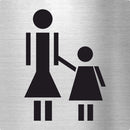 Piktogramme WC Damen/Mädchen modern 2
