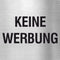 Piktogramm Keine Werbung aus Edelstahl Piktogramm Keine Werbung 