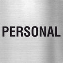 Pikto Personal Edelstahl Piktogramm Personal www.abstandshalter-online.com/ 70x70mm 