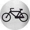 Piktogramm Fahrradkeller aus Edelstahl Piktogramm Fahrradkeller 