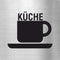 Piktogramm Küche Pikto und Text aus Edelstahl Piktogramm Küche Pikto und Text www.abstandshalter-online.com/ 70x70mm 