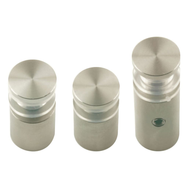 Abstandshalter mit Madenschraube und Linksgewinde M6 - WA: 15 / 25 mm, Ø 13 mm aus Edelstahl - Con Abstandshalter Con Klemmbereich 4-12mm abstandshalter-online.com 