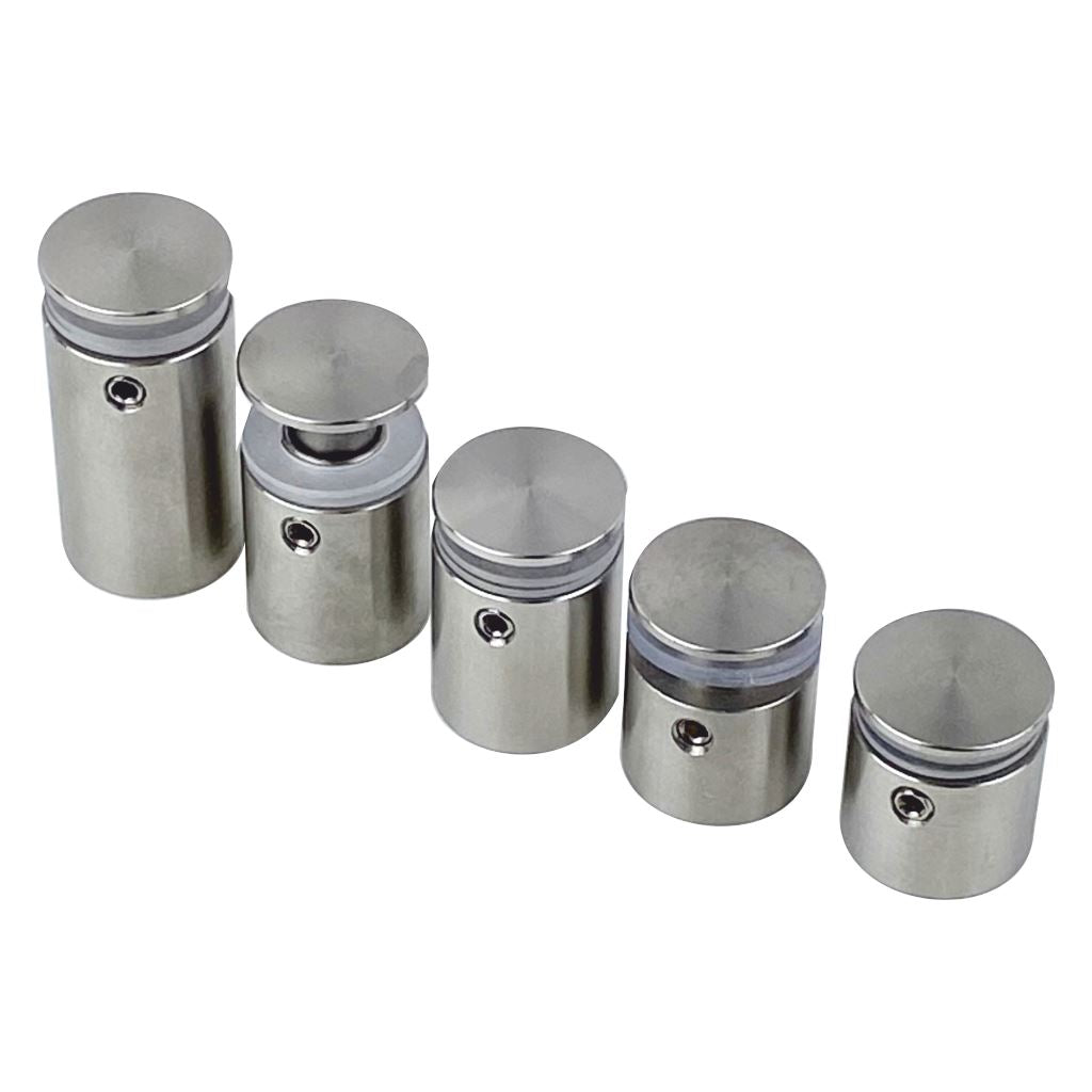 Abstandshalter mit Madenschraube - Ø 18 mm WA: 15 / 20 / 30 mm aus Edelstahl - Steinburg Abstandshalter Steinburg mit Inbus Klemmbereich 2-18mm abstandshalter-online.com 