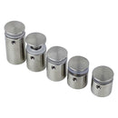 Abstandshalter mit Madenschraube - Ø 18 mm WA: 15 / 20 / 30 mm aus Edelstahl - Steinburg Abstandshalter Steinburg mit Inbus Klemmbereich 2-18mm abstandshalter-online.com 
