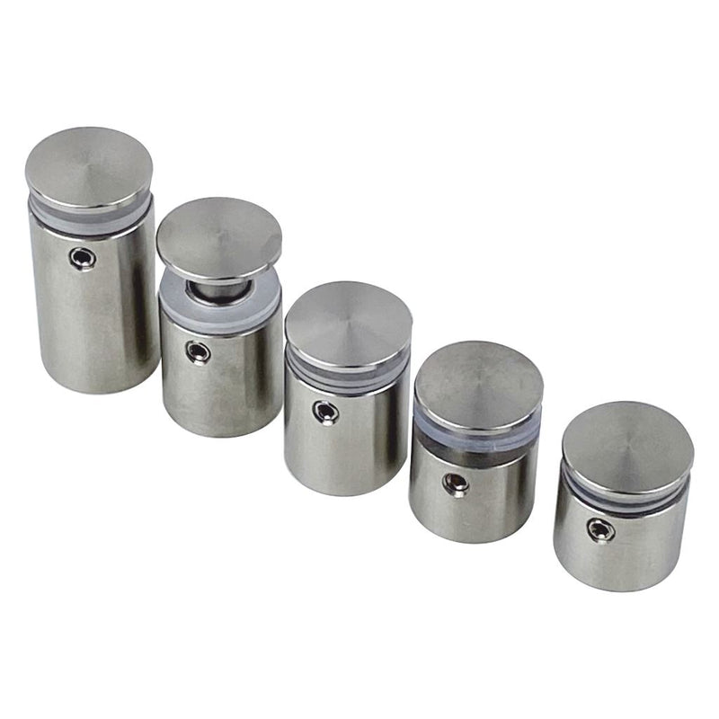 Abstandshalter mit Madenschraube - Ø 18 mm WA: 15 / 20 / 30 mm aus Edelstahl - Steinburg Abstandshalter Steinburg mit Inbus Klemmbereich 2-18mm abstandshalter-online.com 