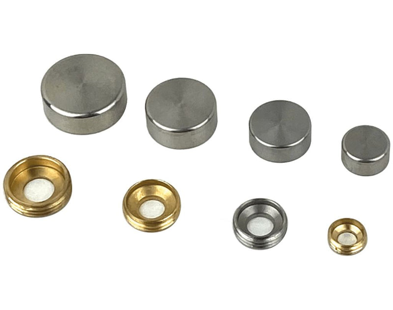 Schraubenkappen Gettorf V2A Edelstahl 1