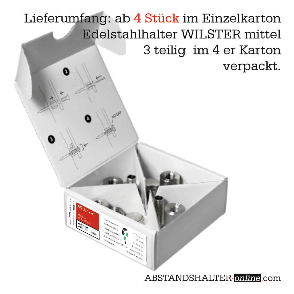 Abstandshalter Wilster mit Linksgewinde 111