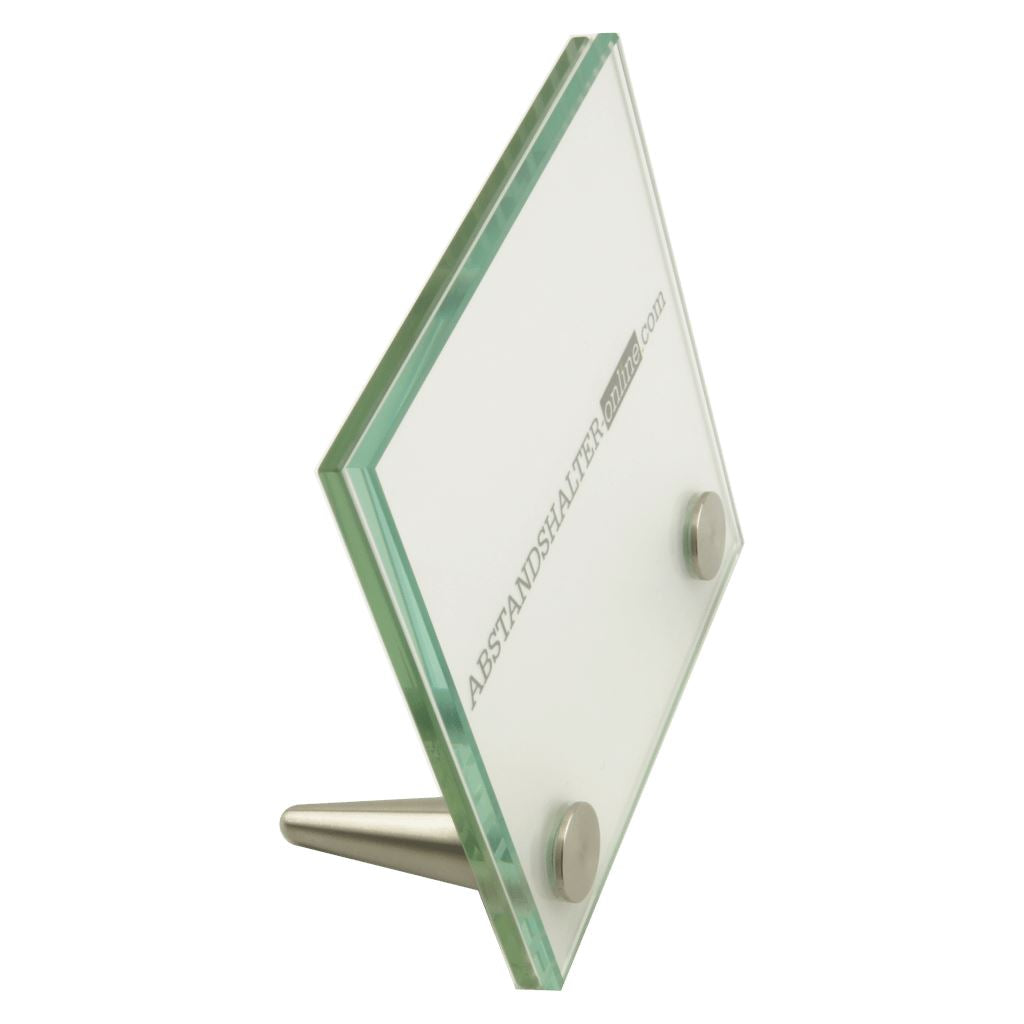 Tischaufstellerhalter Grabau zum Schrauben (1 Stück) für Scheiben von 4-10 mm 