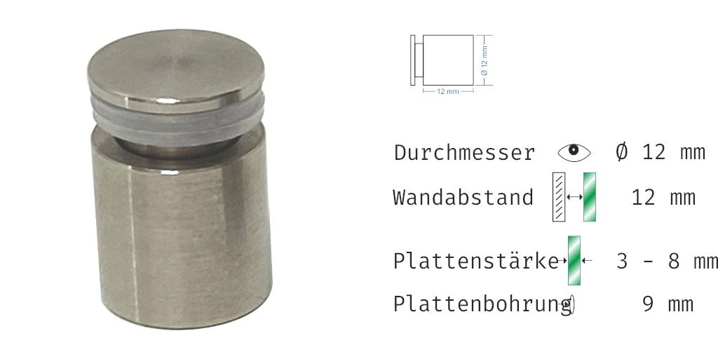Abstandshalter Wiemerstedt mit Linksgewinde 25